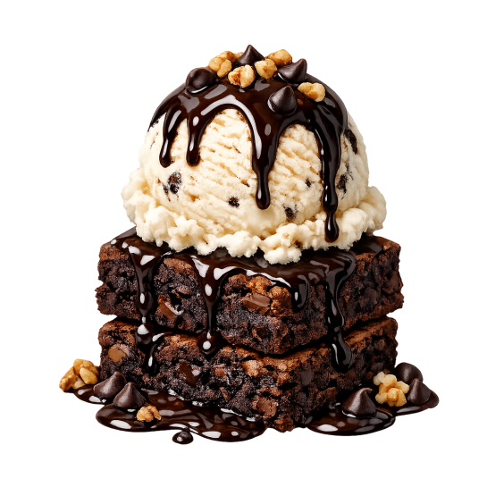 Brownie Bliss with Ice Cream